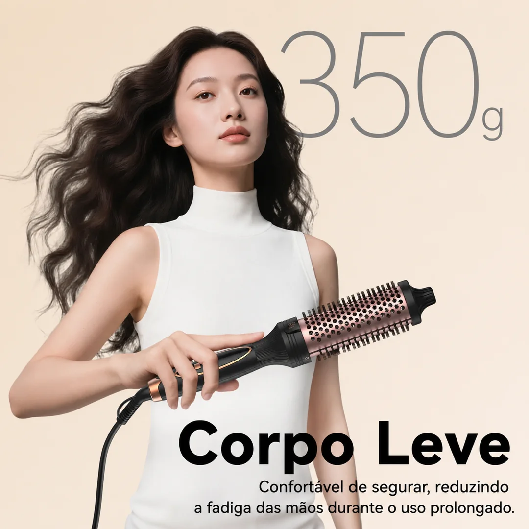 Corpo leve, apenas 350g